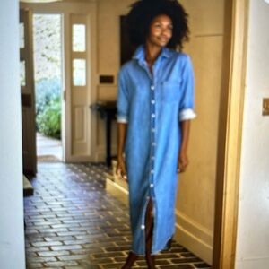 Frank & Eileen Rory Maxi Shirtdress size S